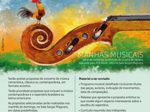 Projeto Manhãs Musicais 2019