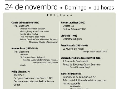Projeto Manhãs Musicais 2019