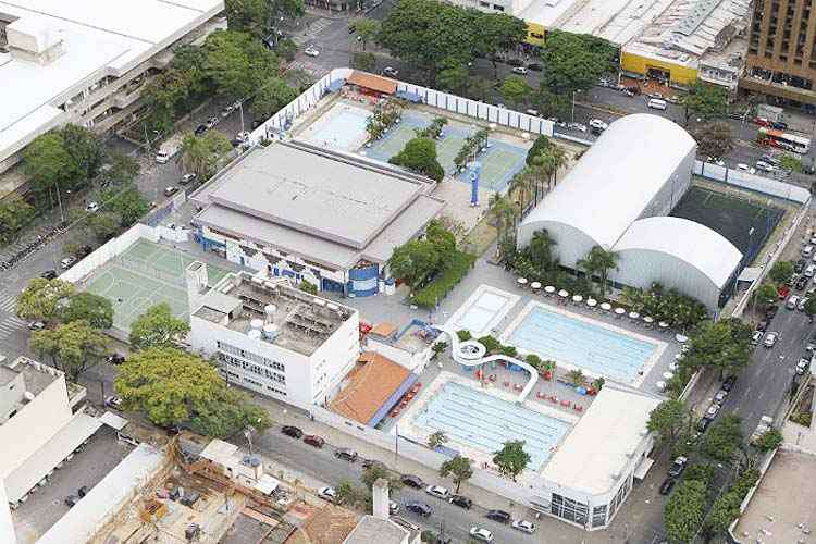 Vista aérea Parque Esportivo do Barro Preto