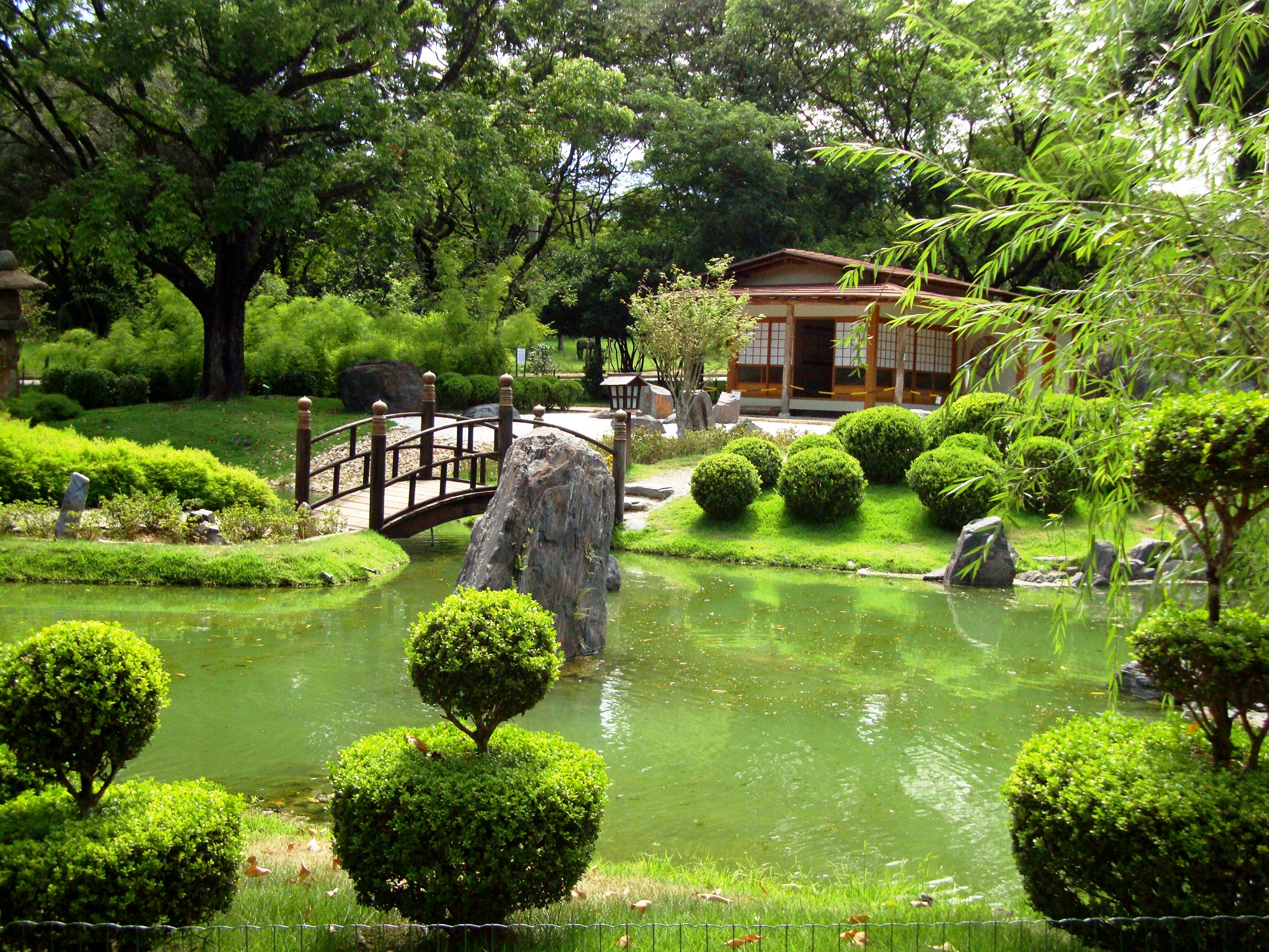 Visão Geral do Jardim Japonês