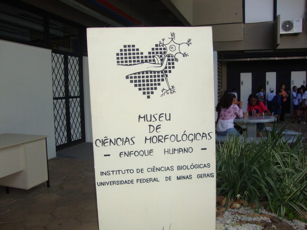 Entrada do Museu de Ciências Morfológicas da UFMG