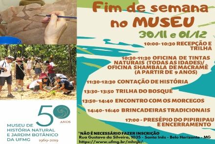 Fim de Semana no Museu - Museu de História Natural e Jardim Botânico da UFMG 