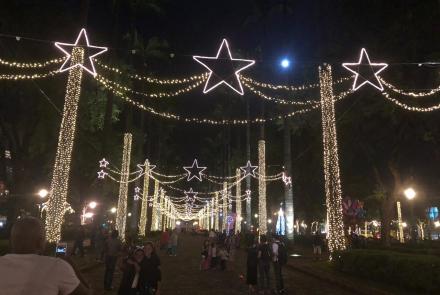 Iluminação de Natal da Praça da Liberdade